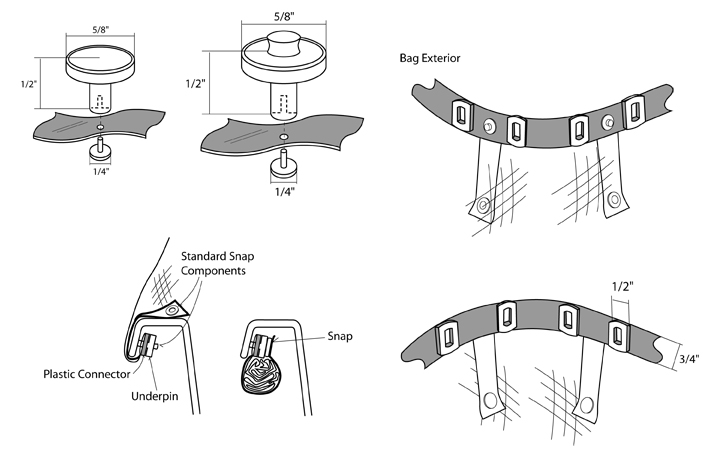 Laundry Basket 2D CAD images